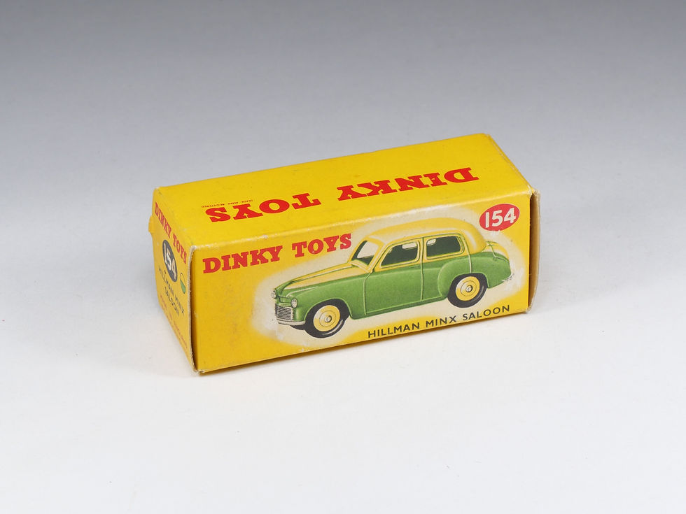 Thumbnail: DINKY TOYS ENGLAND - 154 - Hillman Minx Saloon - En boite
