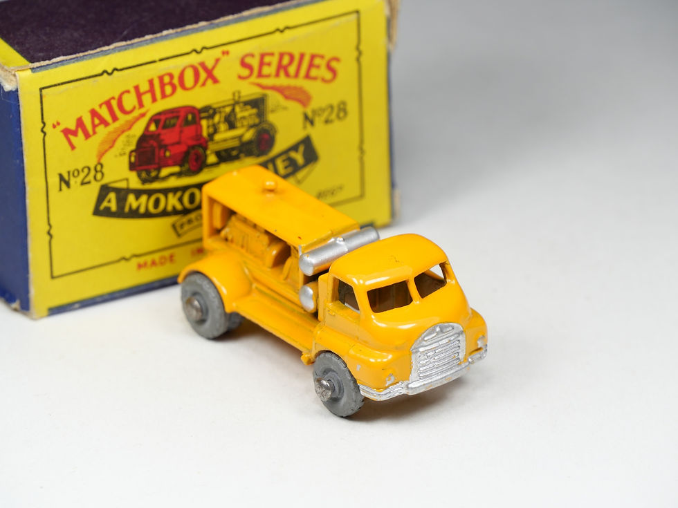 Thumbnail: MATCHBOX MOKO - 28 - Bedford Compressor Truck - Open Gap