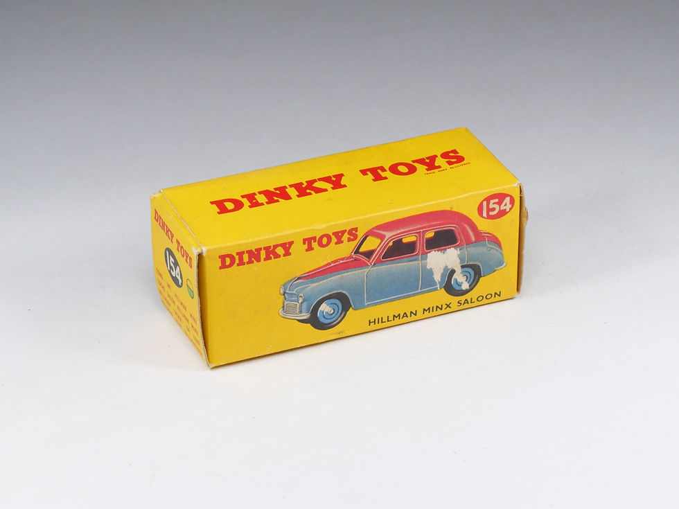 Miniature : DINKY TOYS ENGLAND - 154 - Hillman Minx Saloon - En boite