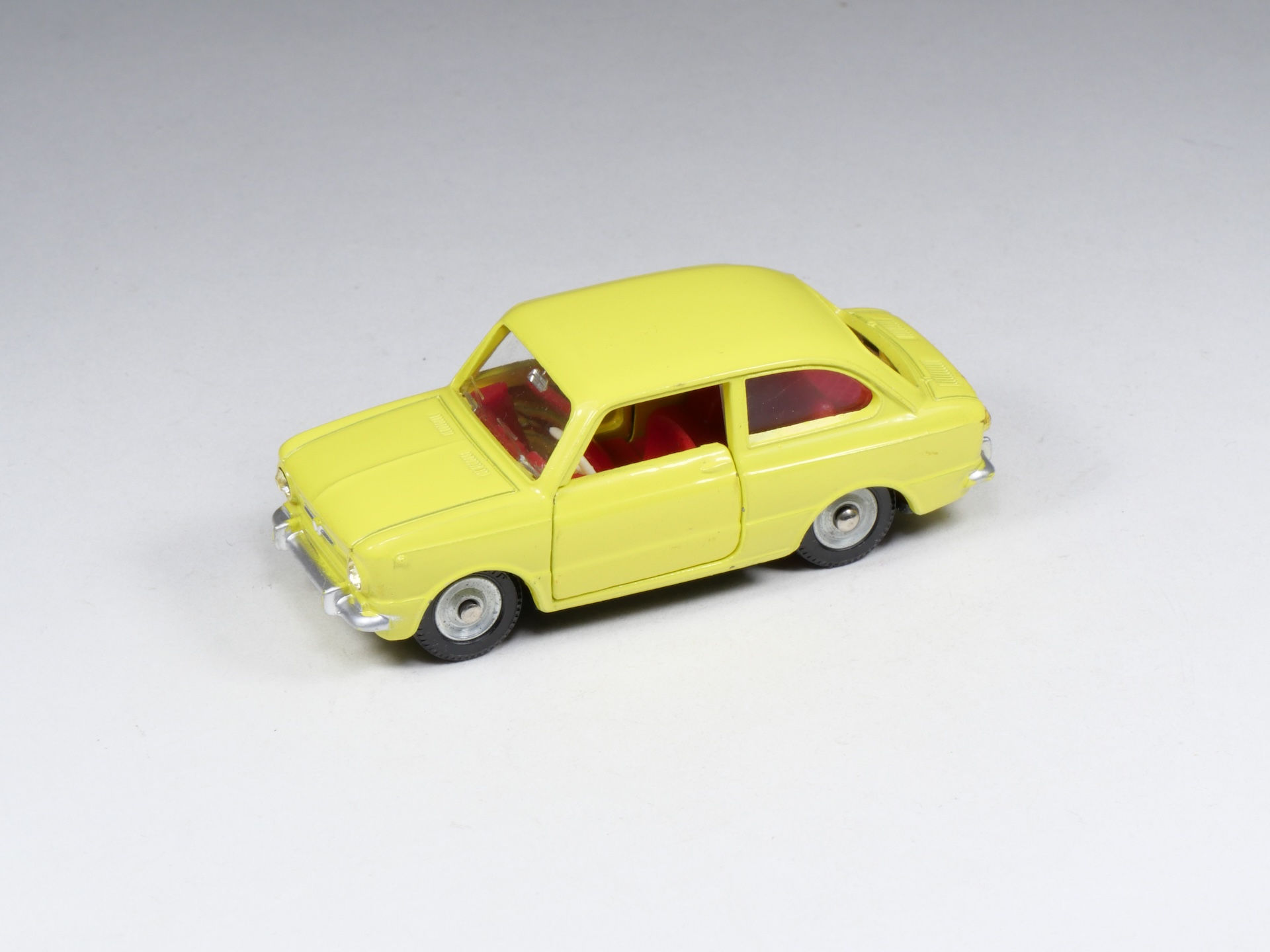 DINKY TOYS FRANCE - 509 - Fiat 850 - Jaune Vif - 1/43