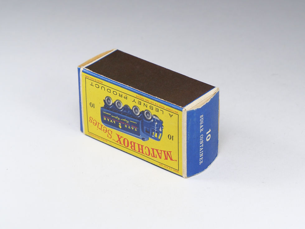 MATCHBOX - 10 - Foden Sugar Container - Tate & Lyle - Silver