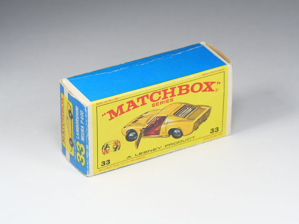Thumbnail: MATCHBOX - 33-C - Lamborghini Miura - En boite