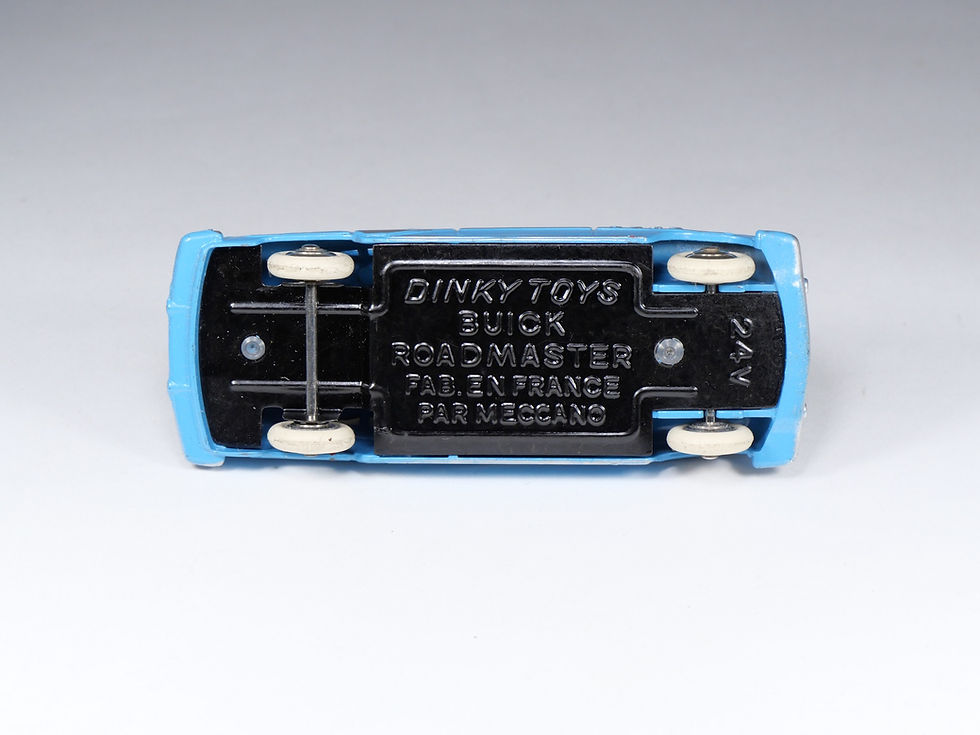 Miniatura: DINKY TOYS FRANCE - 24V - Buick Roadmaster - Toit Ivoire - En Boite