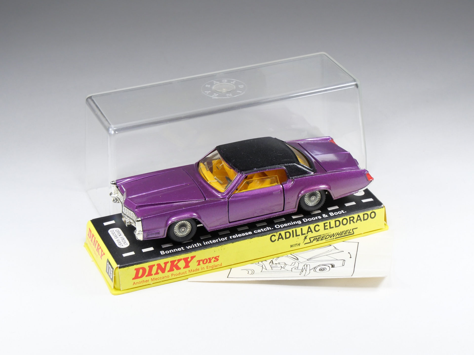 DINKY TOYS ENGLAND - 175 - Cadillac Eldorado - En boite