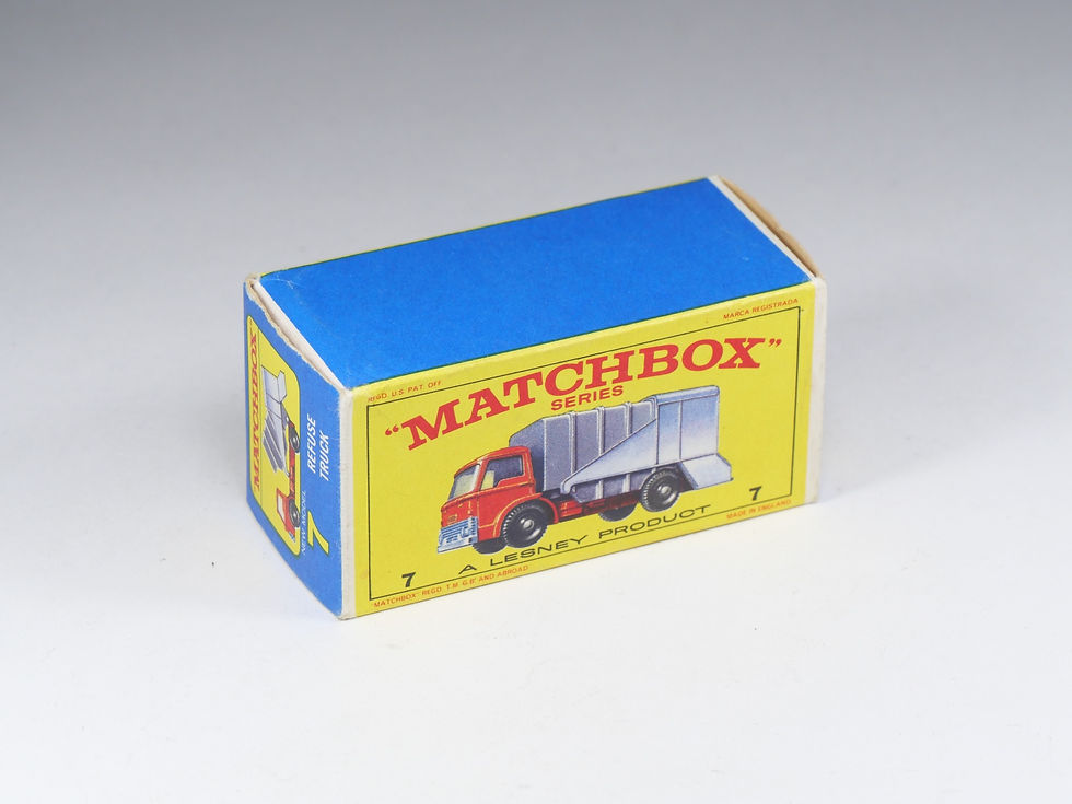 Thumbnail: MATCHBOX - 7-C - Refuse Truck - En boite