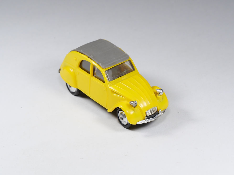 Thumbnail: NOREV - 56 - Citroen 2cv AZ Luxe - Jaune - En boite