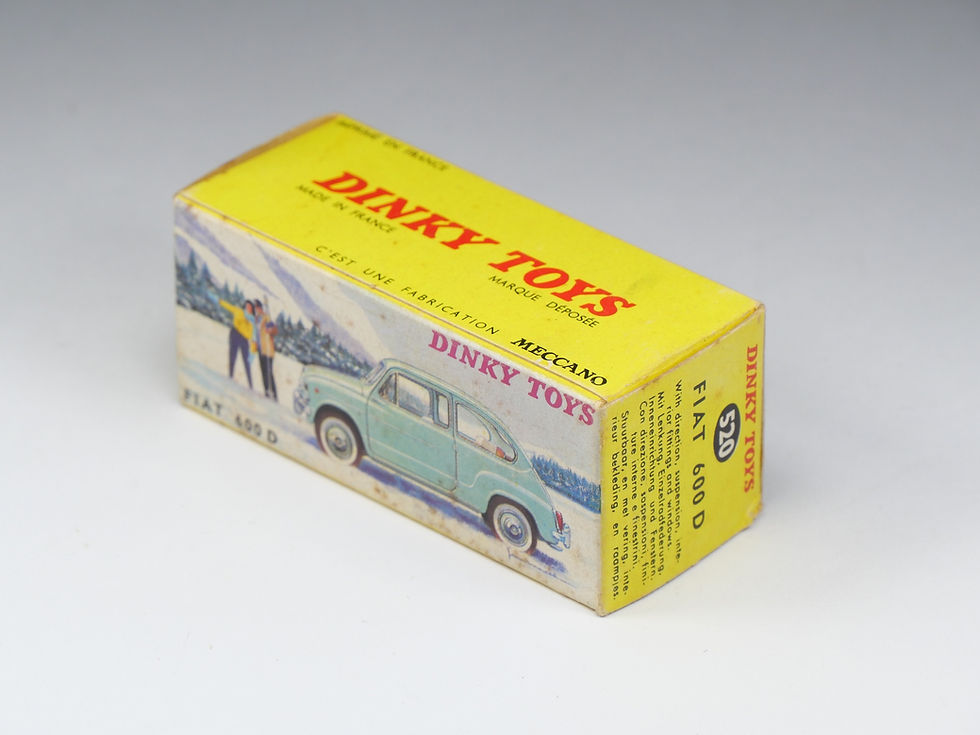 Miniature : DINKY TOYS FRANCE - 520 - Fiat 600D - En boite
