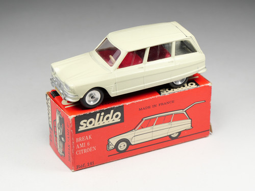 SOLIDO - 141 - Citroen Ami 6 Break - Crème - En boite | BRICABOCK
