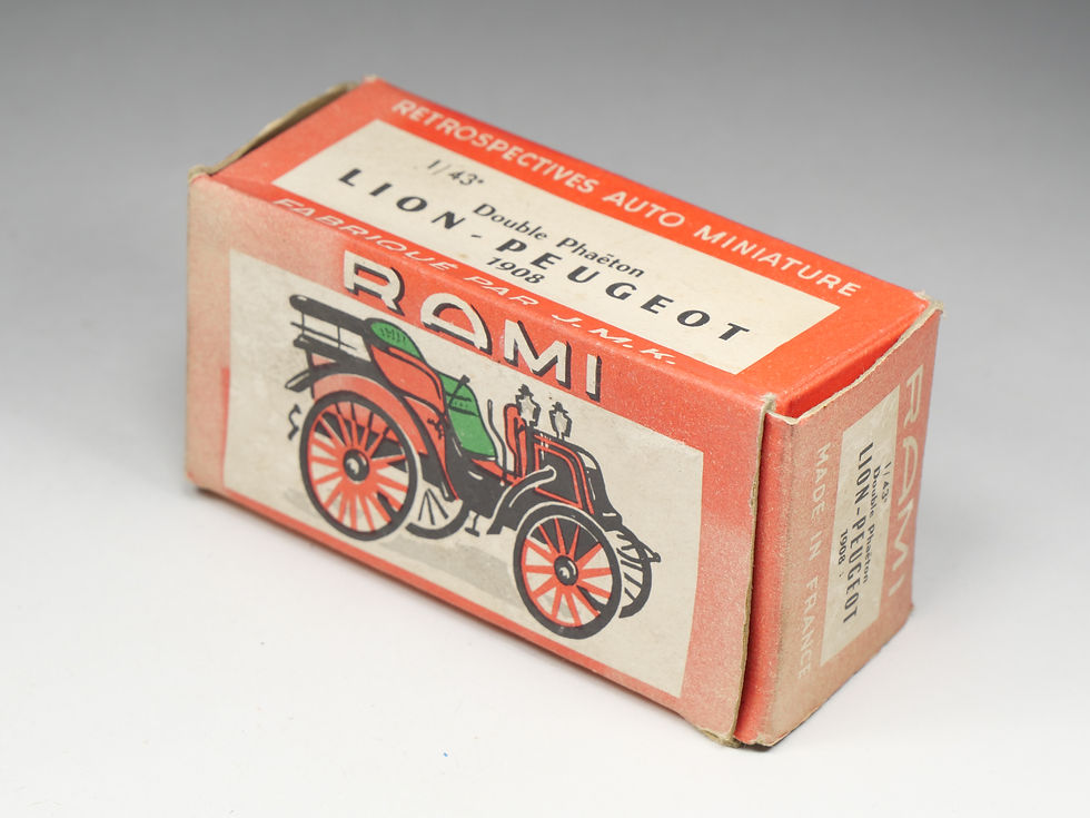 Miniature : RAMI JMK - Double Phaeton Lion-Peugeot 1908 - En boite
