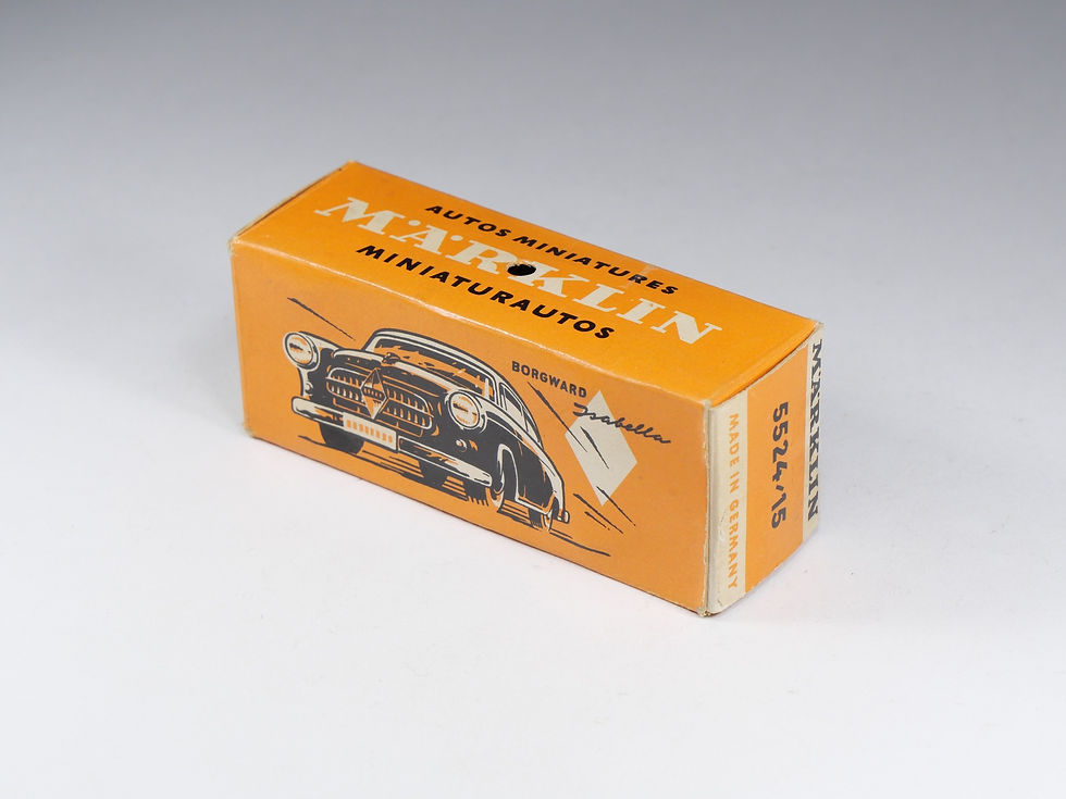 Thumbnail: MARKLIN - 5524/15 - Borgward Isabella - Gris souris - En boite
