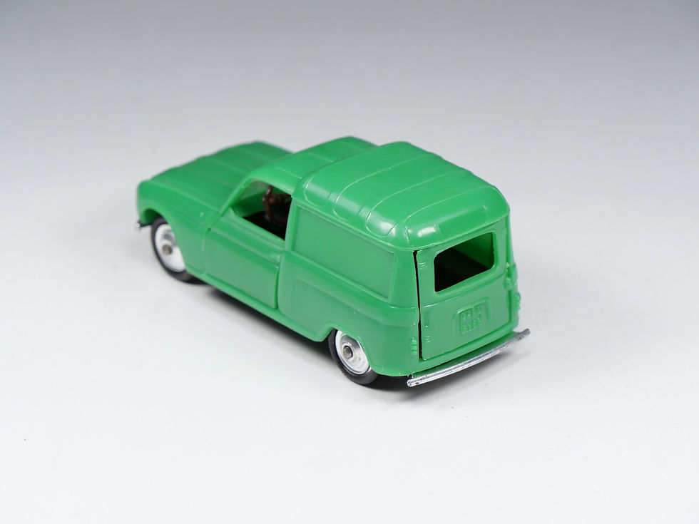 Thumbnail: NOREV - SÉRIE LUXE / PLASTIGAM - 65 - Renault 4 Fourgon R4 - Vert vif - En boite