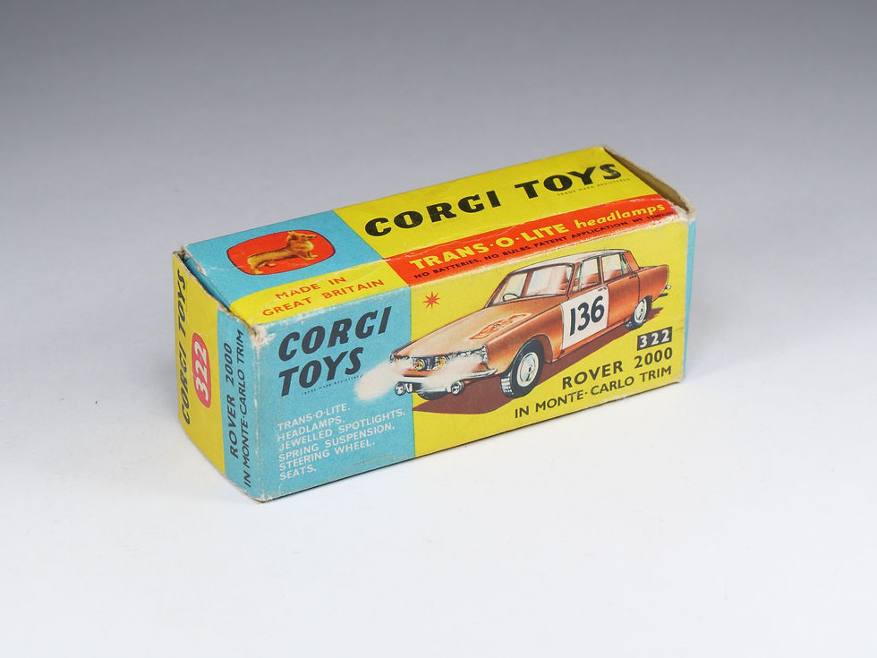 Thumbnail: CORGI - 322 - Rover 2000 Monte Carlo - En boite