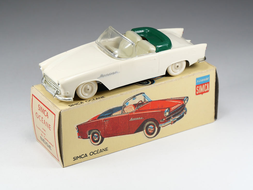La Simca Aronde P60 berline miniature de Dinky Toys au 1/43e miniatures La Simca Aronde P60 berline miniature de Dinky Toys au 1/43e miniatures