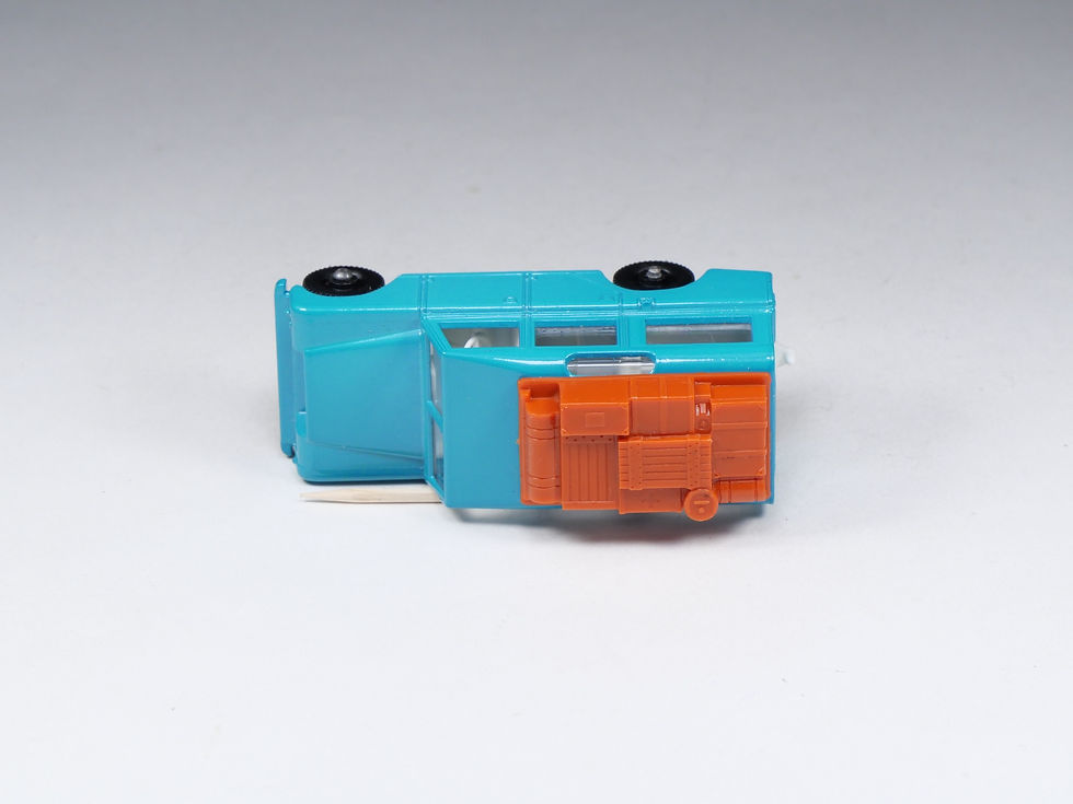 Miniatura: MATCHBOX - 12-C - Land Rover Safari - Bleu Turquoise - En boite