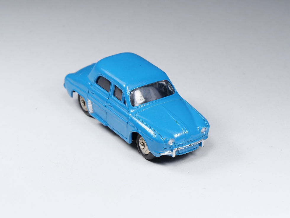 Thumbnail: DINKY TOYS FRANCE - 524 - Renault Dauphine - Bleu Bobigny - En boite