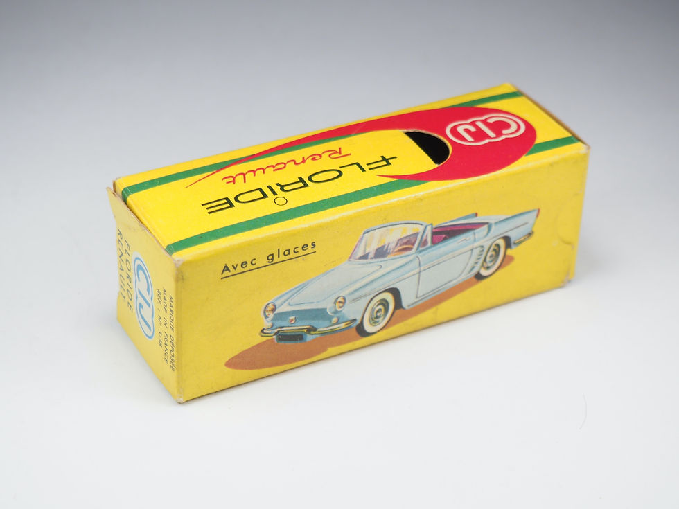 Miniatura: CIJ - 3/58 - RENAULT FLORIDE CABRIOLET - 1/43
