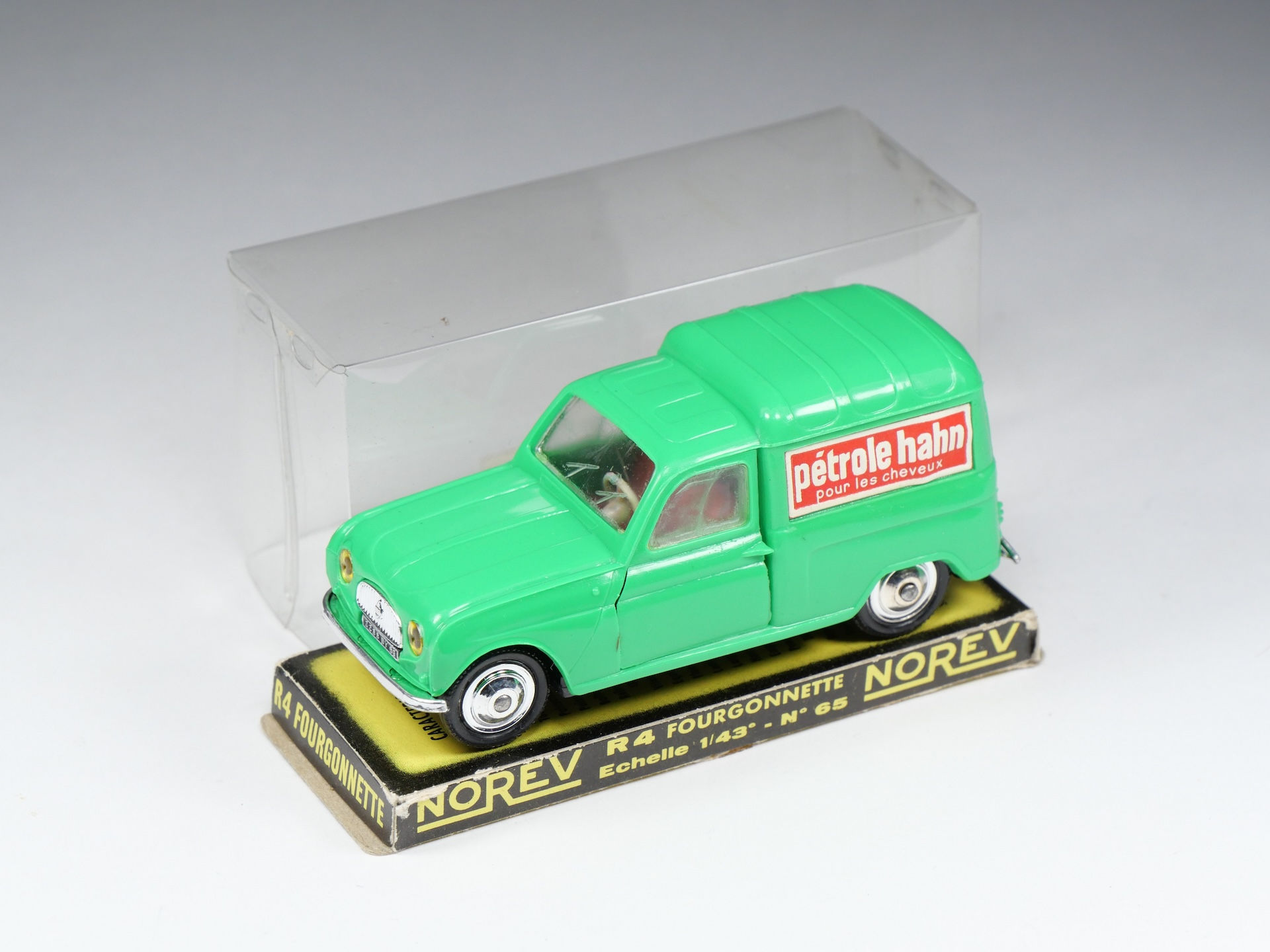 NOREV - 65 - Fourgonnette Renault 4 R4 - Publicitaire Pétrole Hahn - En boite