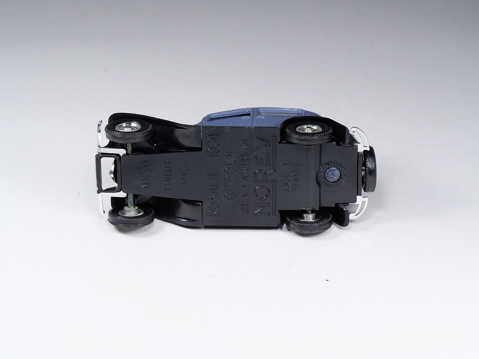 Miniature : NOREV - 35 / 30 - Citroen Rosalie 1924 - Bleu gris - En boite