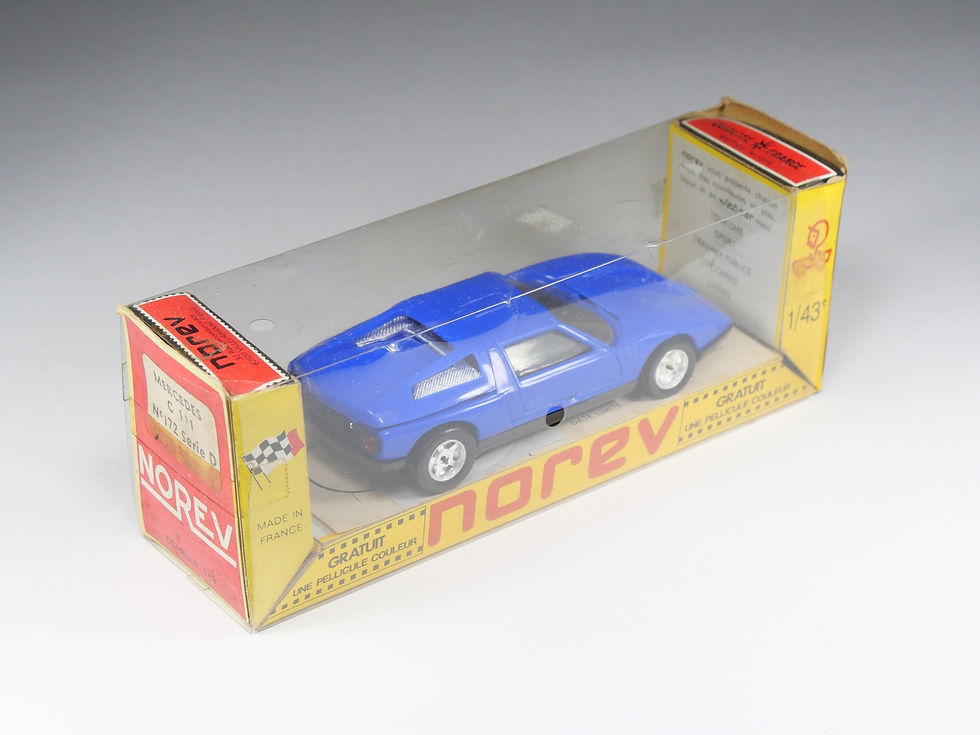 Miniatura: NOREV - 172 - Mercedes C111 - Bleu Electrique - En boite