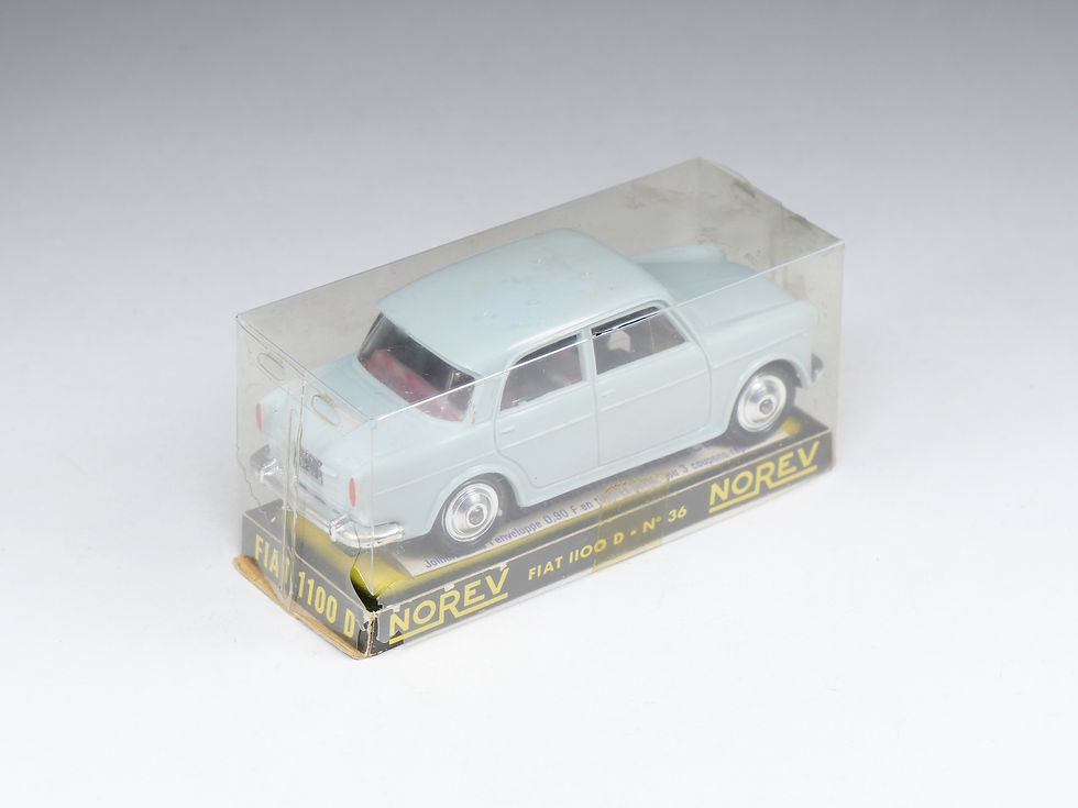 Thumbnail: NOREV - 36 - Fiat 1100 D - Gris bleuté - En boite