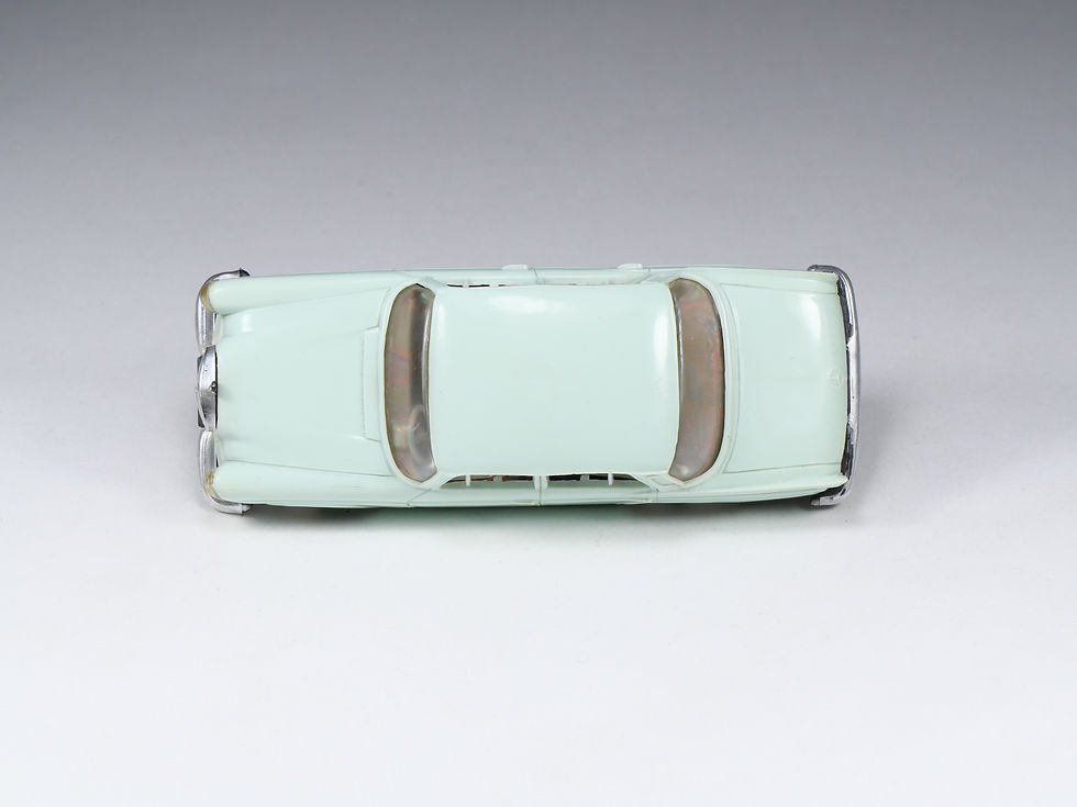 Miniatura: NOREV - 49 - Mercedes 220 SE - Bleu Pale - Servo-Direction - En boite