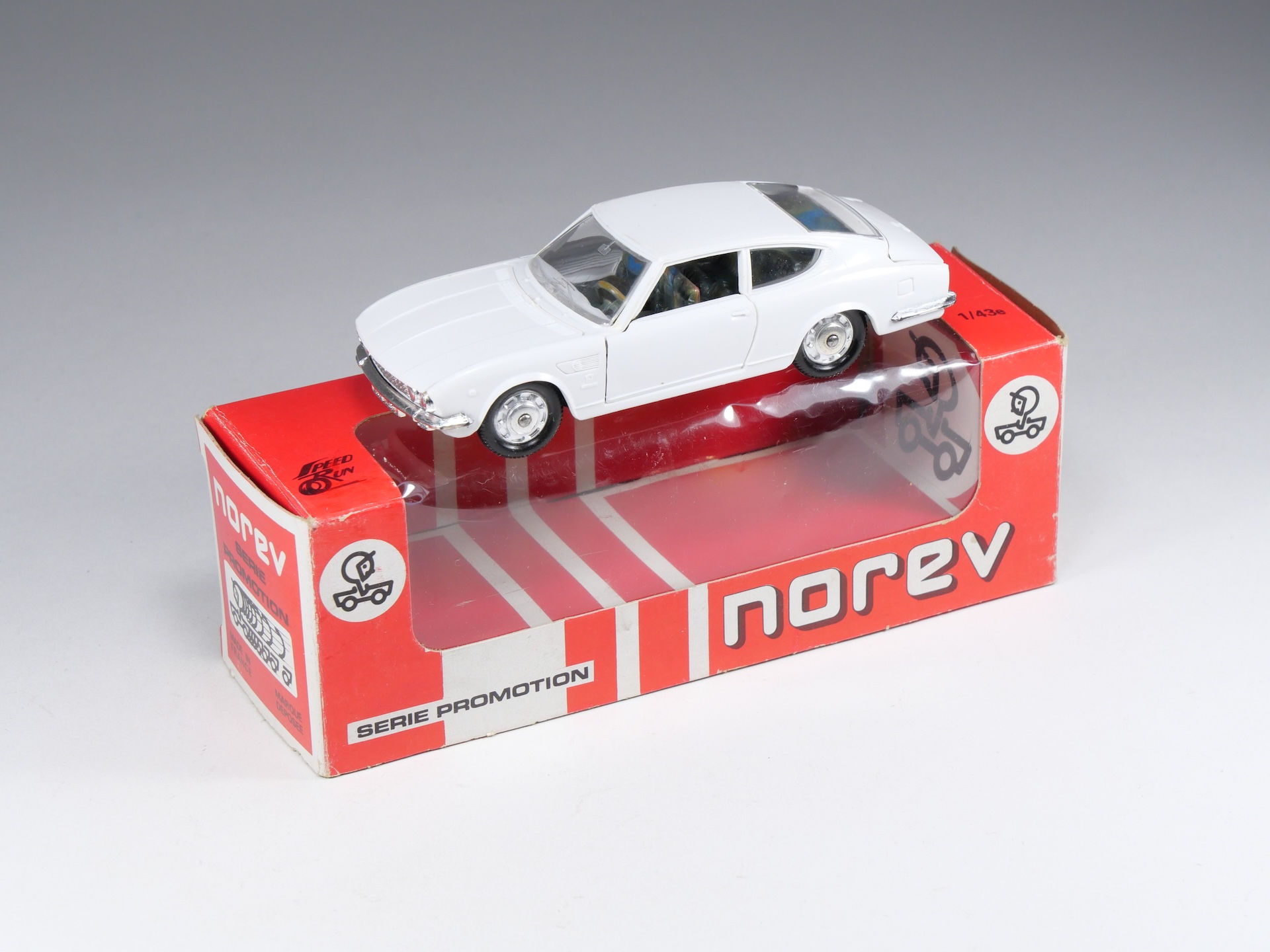 NOREV - PLASTIGAM - 163 - Fiat Coupe Dino - Jaune - En boite