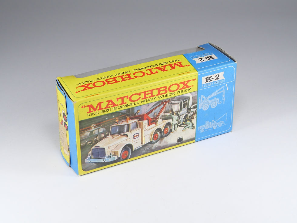 Thumbnail: MATCHBOX - KING SIZE - K-2 - Scammell Heavy Wreck Truck - En boite