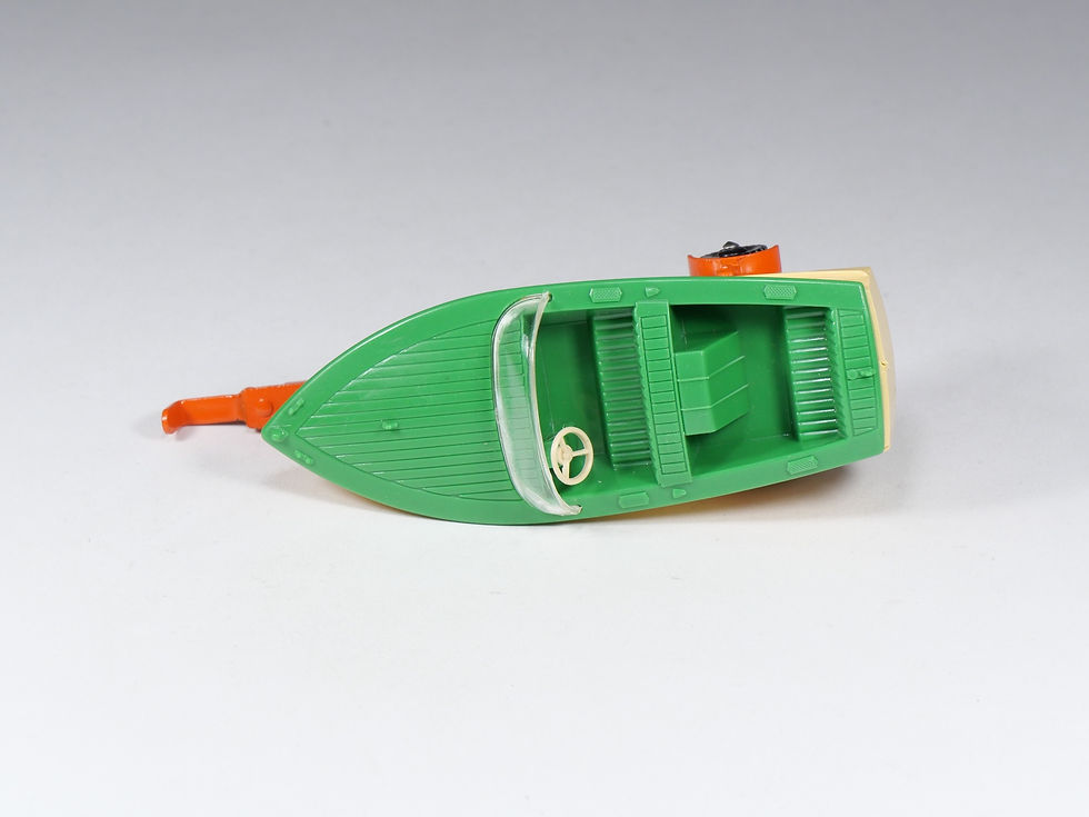 Thumbnail: DINKY TOYS ENGLAND - 796 - Healey Sports Boat on Trailer - En boite