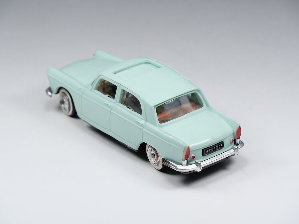 Thumbnail: NOREV - 51 - Peugeot 404 - Servo direction - Bleu pale - En boite