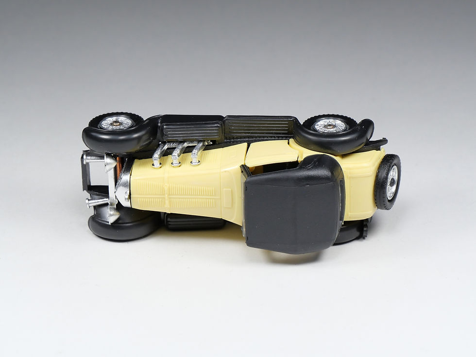 Miniatura: NOREV - 150 - Mercedes SSK 1928 - Beige - En boite