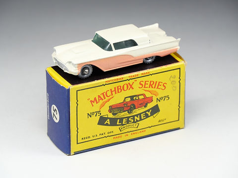 MATCHBOX MOKO - 75-A - Ford Thunderbird - Base Bleu | BRICABOCK