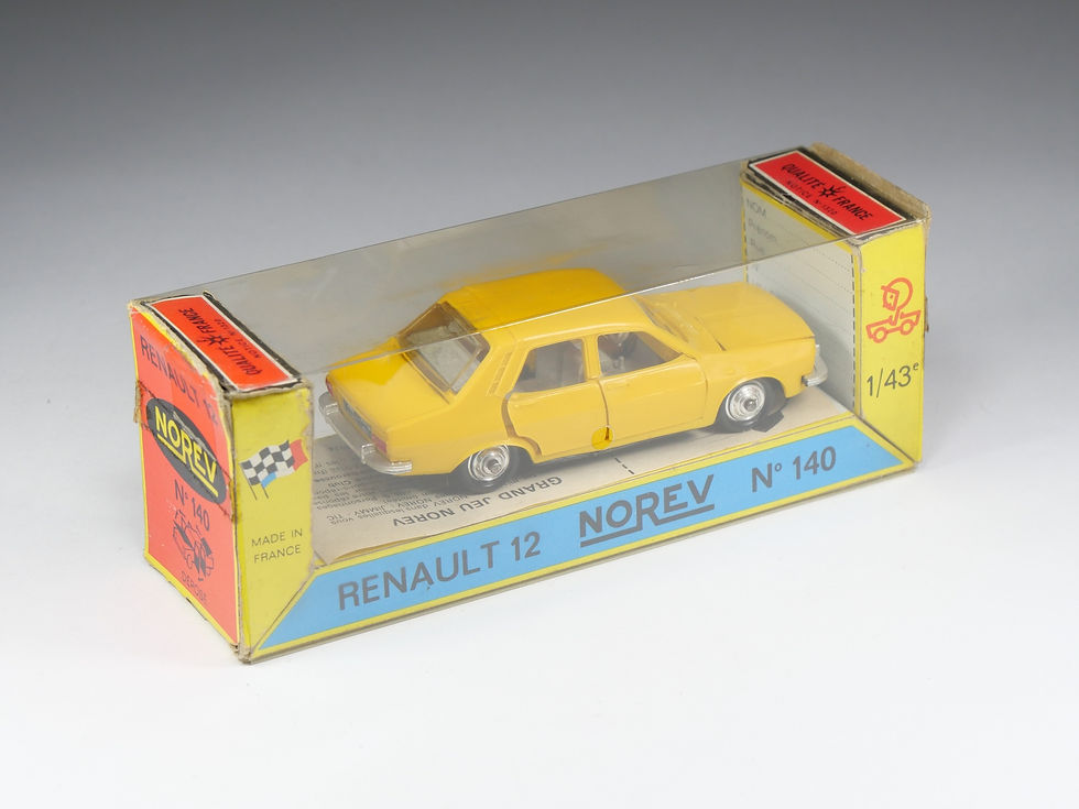 Miniature : NOREV - 140 - Renault 12 - Jaune - En boite