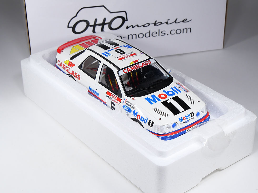 Miniature : OTTO MOBILE OT191 - Ford Sierra 4x4 RALLY Tour de Corse - En boite