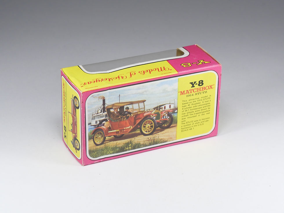 Thumbnail: MATCHBOX YESTERYEAR - Y-8 - 1914 Stutz - En boite
