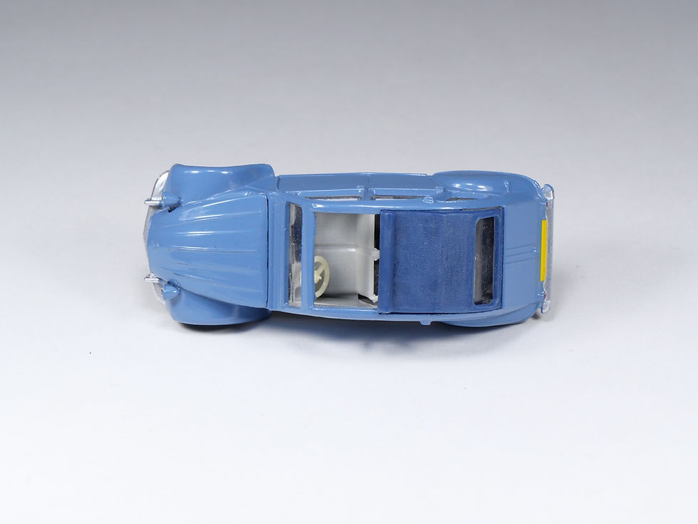 Miniatura: DINKY TOYS FRANCE - 500 - Citroen 2cv 1966 - Bleu pétrole - En boite