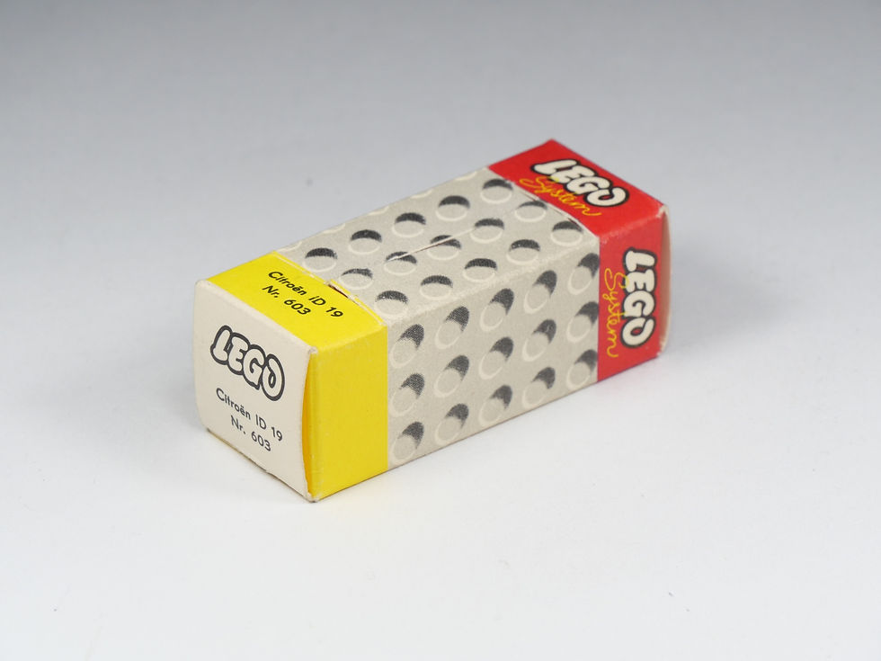 Thumbnail: LEGO - 603 - Citroën DS 19 - Bleu - En boite