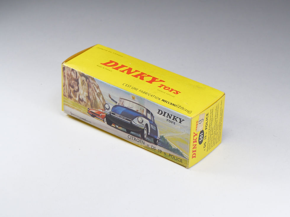 Thumbnail: DINKY TOYS FRANCE - 501 - Citroen DS 19 Police - En Boite
