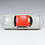 Thumbnail: DINKY TOYS FRANCE - 24D - Plymouth Belvédère - Gris et rouge - En boite