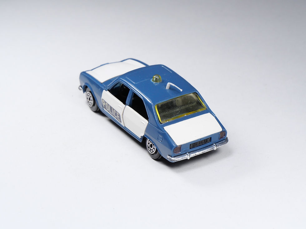 Miniatura: NOREV - SÉRIE LUXE / PLASTIGAM - 214 - Peugeot 504 Police - En boite