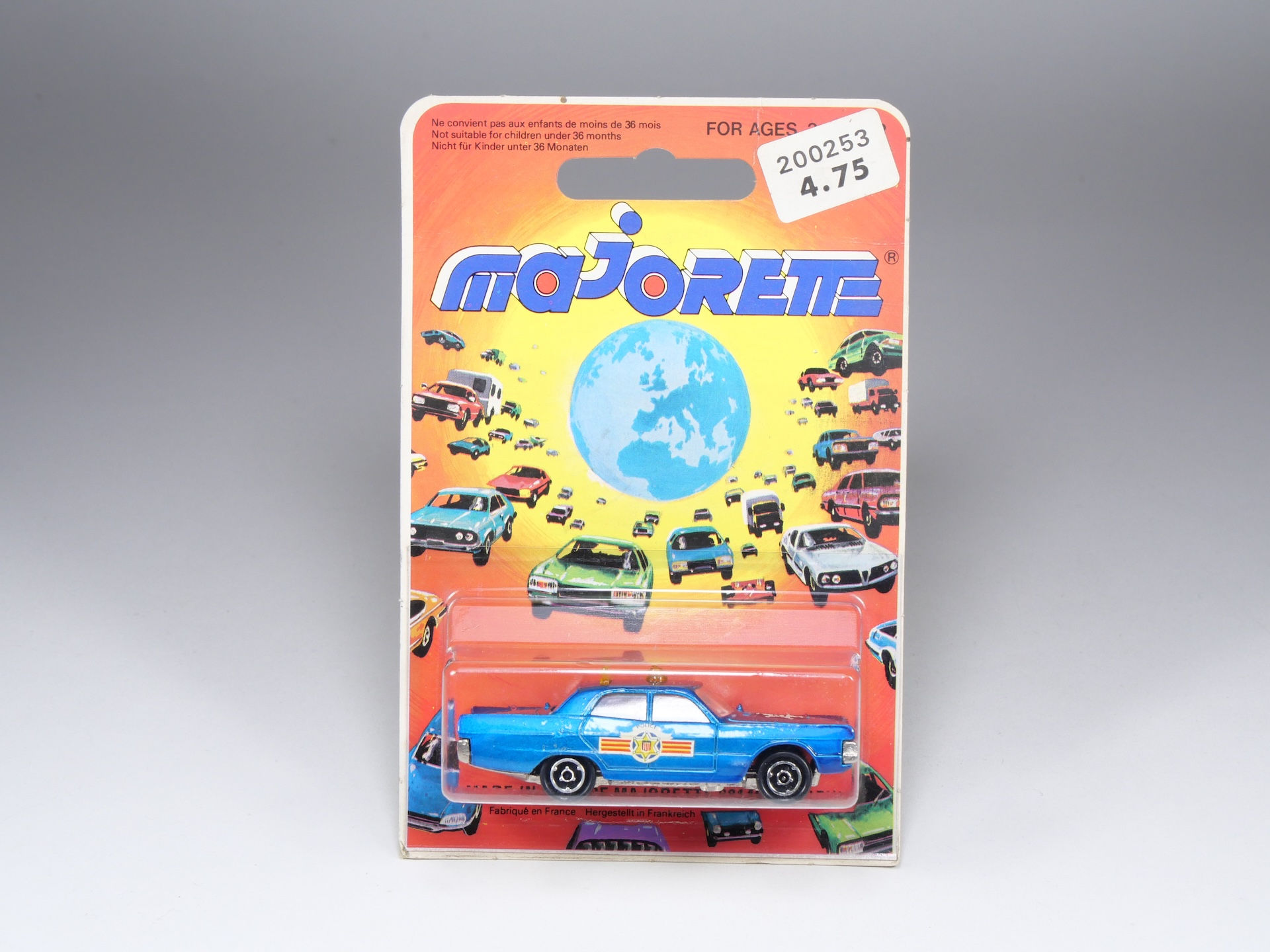 MAJORETTE - 216 - Plymouth Fury Police - En Blister