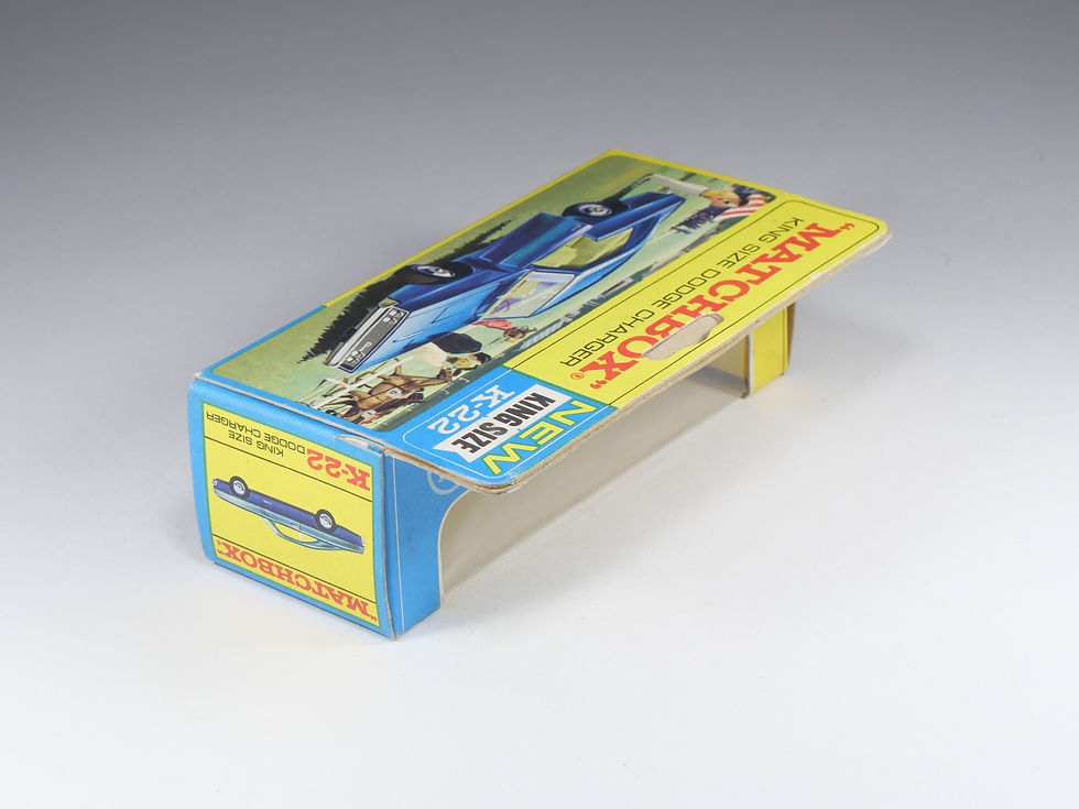 Thumbnail: MATCHBOX - King Size - K-22 - Dodge Charger - Boite vide