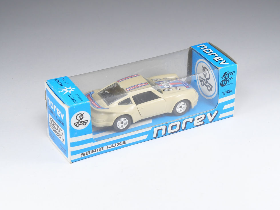 Thumbnail: NOREV - SÉRIE LUXE / PLASTIGAM - 184 - Porsche Carrera RSR Martini - En boite