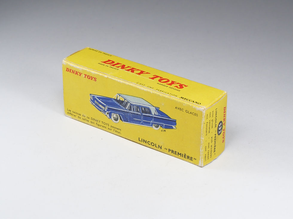 Thumbnail: DINKY TOYS FRANCE - 532 -  Lincoln Première - Jantes concaves - En boite