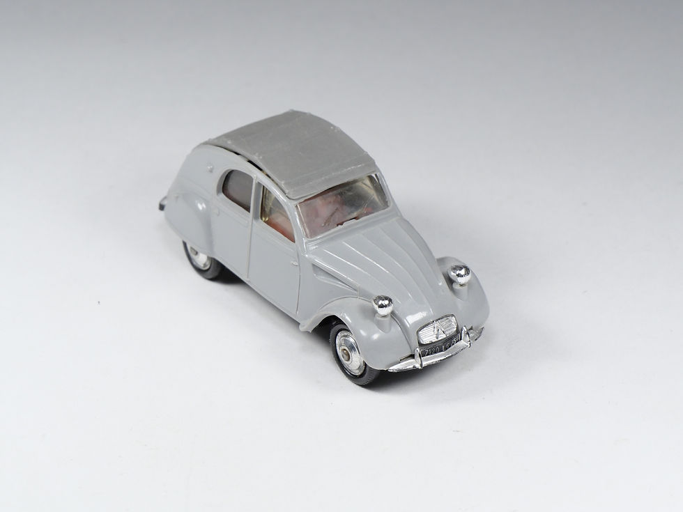 Thumbnail: NOREV - 56 - Citroen 2cv AZ Luxe - Gris -1/43
