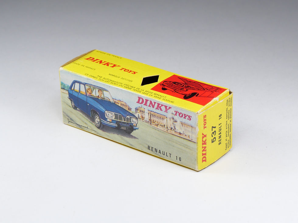 Miniatura: DINKY TOYS FRANCE - 537 - Renault 16 - Gris métallisé - En boite