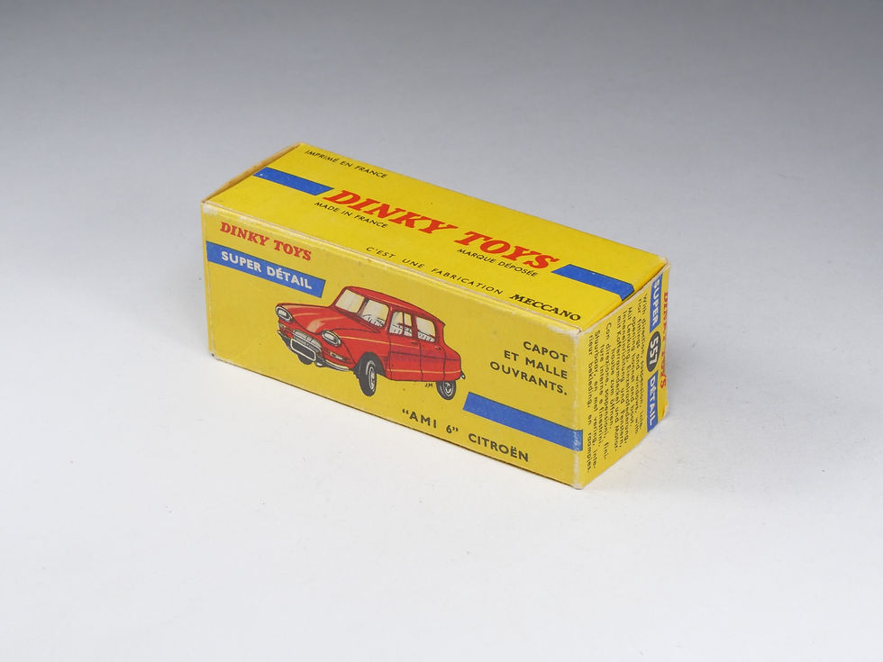 Thumbnail: DINKY TOYS FRANCE - 557 - Citroen Ami 6 - Vert - Grandes jantes - En boite
