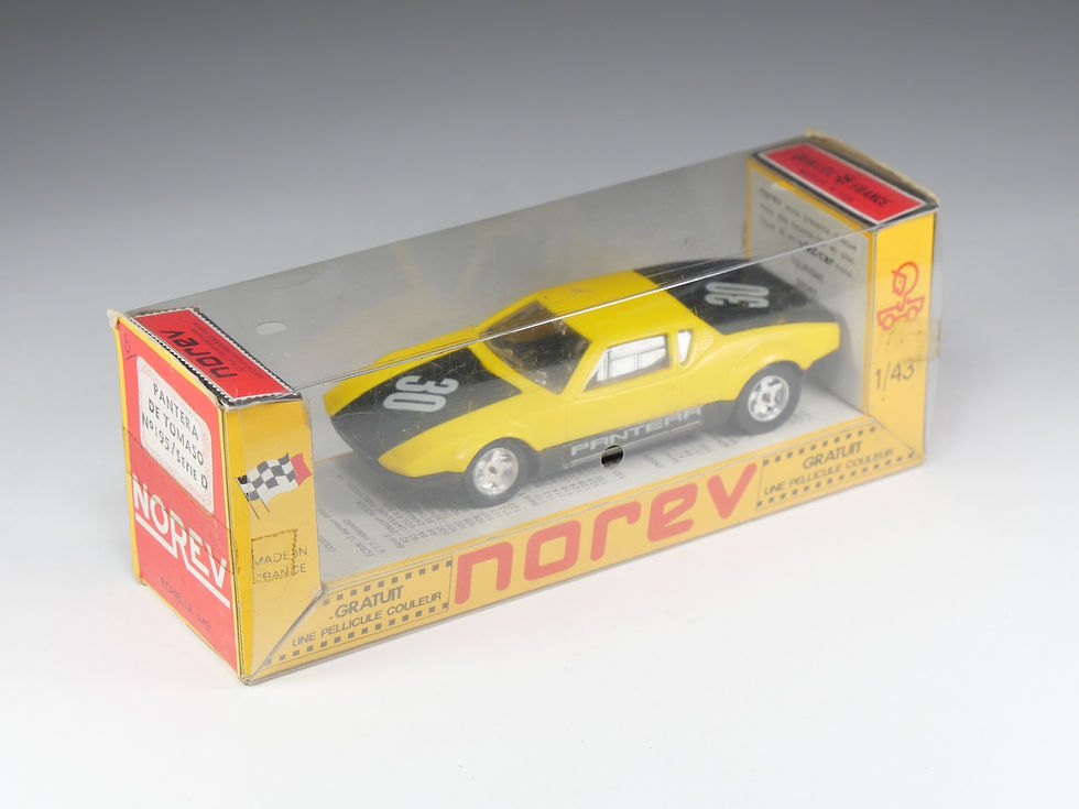 Thumbnail: NOREV - 195 - De Tomaso Pantera - Jaune - En boite
