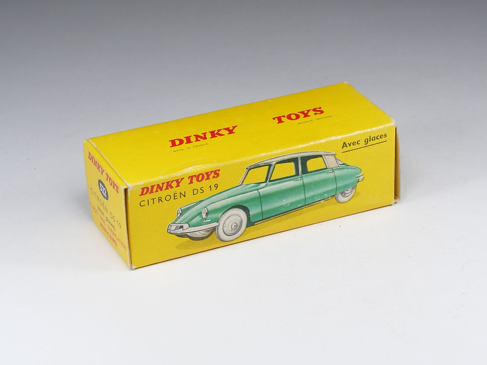 Thumbnail: DINKY TOYS FRANCE - 522 - Citroen DS 19 - Jantes concaves - En Boite