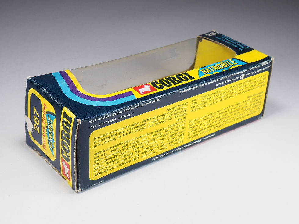 Miniature : CORGI - 267 - BATMOBILE - 1977 - 1/43