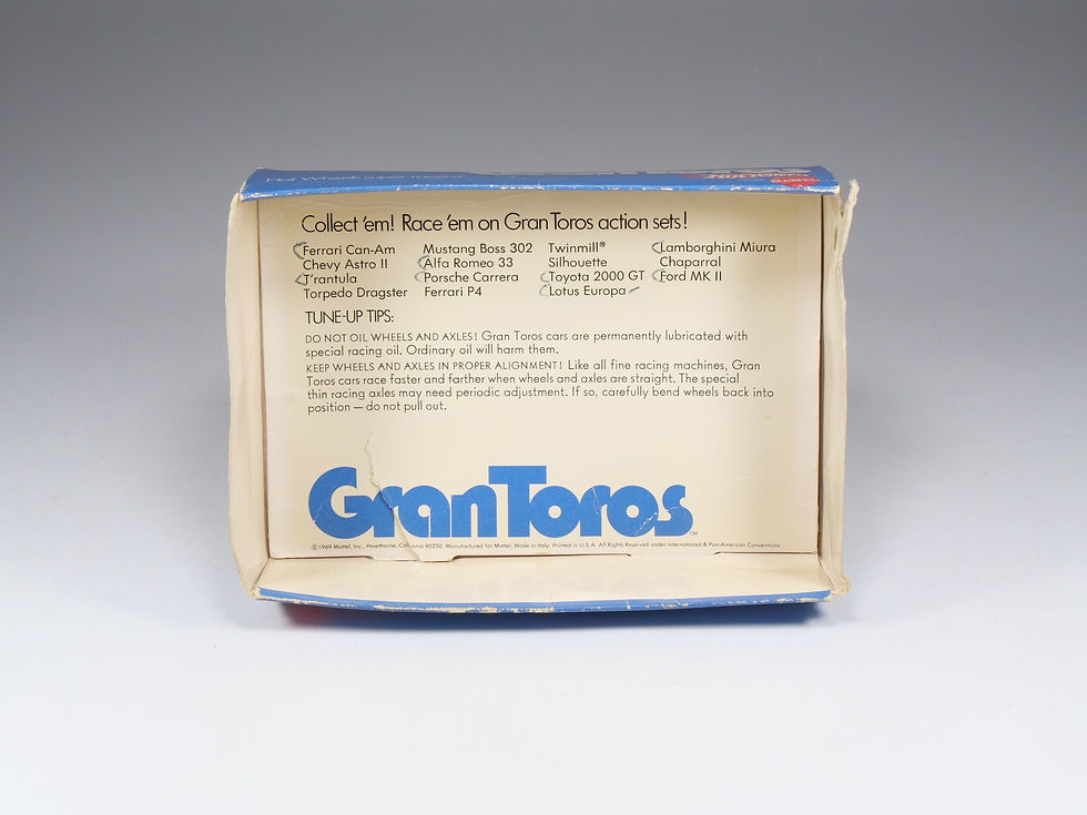 Thumbnail: MEBETOYS MATTEL - GRAN TOROS - 6617 - Toyota 2000 GT - USA Exclusive Box
